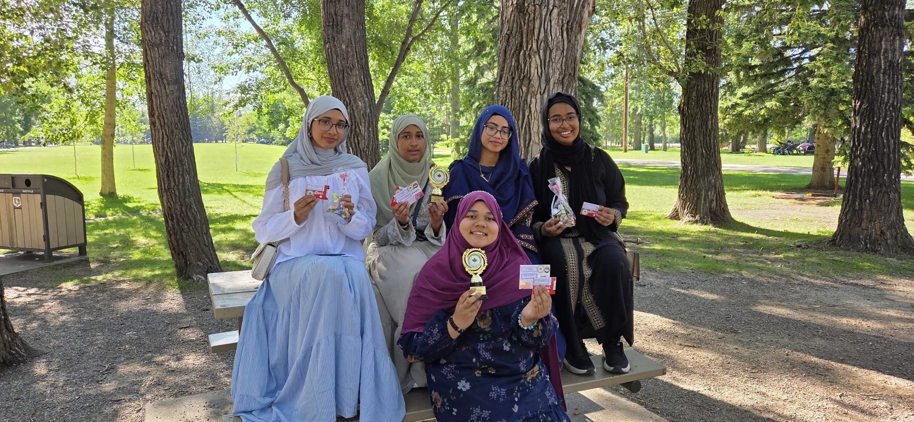 Young MCC Calgary Qur’an competition award recipients